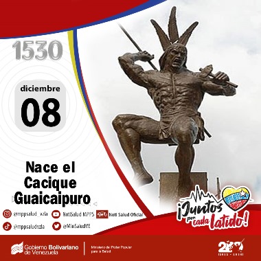 Nace el Cacique Guaicaipuro