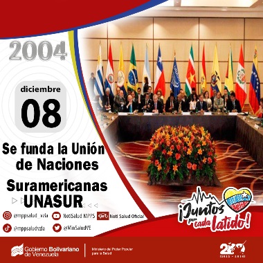 Se funda la Unión de Naciones Suramericanas UNASUR