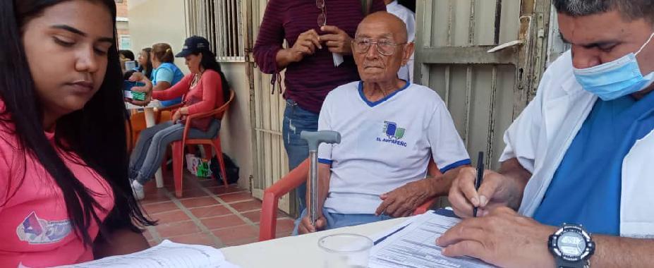 162 adultos mayores son atendidos por el MPPS en el estado Apure
