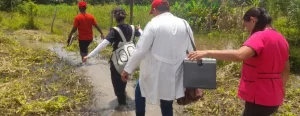 Más de 30 familias atendidas en jornada de salud casa a casa en Apure