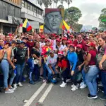 Con gran marcha Venezuela celebra  el regreso de Maikelys  Espinosa