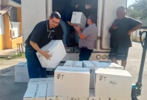 ​Arriban a Mérida insumos médicos para fortalecer esquema de vacunación