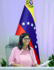 Delcy Rodríguez informó que se ha distribuido 47 % de las medicinas entregadas por EEUU a Venezuela