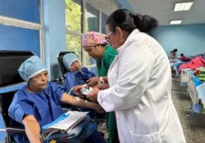 Inició cuarta jornada de intervenciones de cataratas en el estado Trujillo
