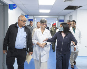 Presidenta (E) Delcy Rodríguez supervisó avances del plan José Gregorio Hernández en el hospital Pérez Carreño
