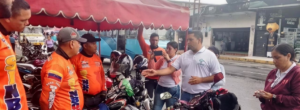 Campaña preventiva del SPNS orientó a más de 130 ciudadanos sobre seguridad vial en Barinas