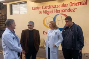El Ministerio de Salud inspeccionó el Centro Cardiovascular de Maturín para instalar un nuevo equipo de hemodinamia