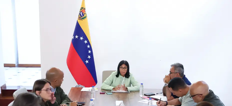 La presidenta encargada de Venezuela, Delcy Rodríguez, anunció el 28 de junio la creación de instancias superiores de dirección para la evaluación de daños estructurales