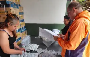 Distribuyeron más de 136 mil insumos médicos en Mérida para red asistencial