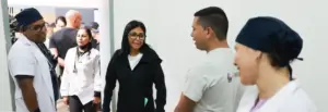 Presidenta (E) Delcy Rodríguez recorrió Campamento Transitorio Gran Colombia