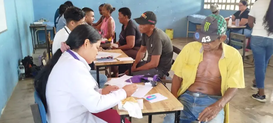 El Ministerio del Poder Popular para la Salud atiende de manera integral a más de 360 familias en el municipio Veroes, Edo. Yaracuy
