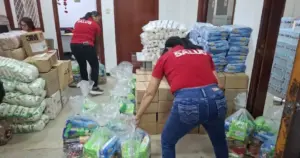 Corposalud Aragua despachó alimentos y medicamentos clasificados hacia Caracas para atender contingencia por sismo