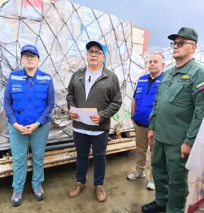 MinSalud recibió 26 toneladas de ayuda técnica de OPS/OMS para atender contingencia en el país