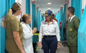 Autoridades de salud supervisaron atención médica a pacientes de La Guaira en Fuerte Tiuna