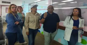 Autoridades de Salud inspeccionaron avances de la CHET en Valencia