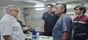 Ministro para la Salud el Dr. Carlos Alvarado supervisó operatividad del sistema de salud en el estado La Guaira