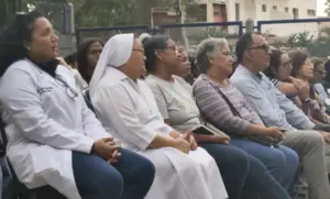La Guaira elevó una oración por los trabajadores de salud víctimas del terremoto del 24 de junio