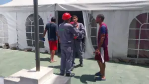 Despacho de Salud desplegó operativo de control vectorial en campamentos transitorios de Ciudad Caribia y Mirabal