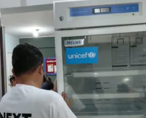 MinSalud y Unicef entregaron equipo de refrigeración de alta tecnología al Banco de Sangre del HCM