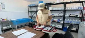 MinSalud inspeccionó campamentos transitorios en Caracas