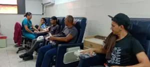 Desarrollaron jornada voluntaria de donación de sangre en el Hospital «Dr. Miguel Pérez Carreño»