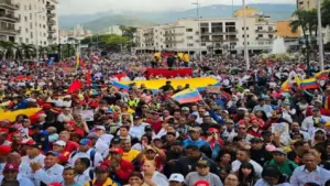 Sector salud se movilizó en Caracas en respaldo a la representación de Venezuela ante la ONU