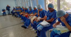 Concluyó con éxito séptima jornada quirúrgica de cataratas con 271 pacientes intervenidos en Trujillo