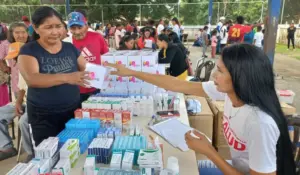 Sistema Público Nacional de Salud atendió a la comunidad Limón de Parhueña en Amazonas