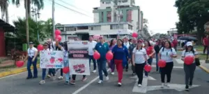 Sector Salud en Barinas realizó caminata por la vida y la salud en el Día Mundial del Corazón