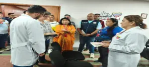 Inspeccionan infraestructura del Hospital Vargas de La Guaira para fortalecer la gestión de riesgos y ejecutar mejoras