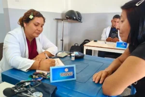 Distribuyeron mil tratamientos farmacéuticos en jornada médica de Cagua