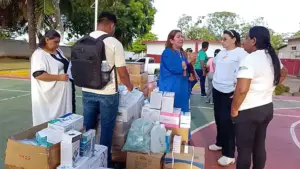 Pueblos indígenas de la Sierra de Perijá reciben dotación de insumos médicos en el marco del Día de la Resistencia Indígena