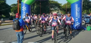 Rodada Rosa 10K unió a más de 400 ciclistas y logró 800 atenciones integrales en Carabobo