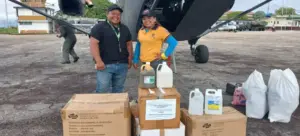 Medicamentos e insumos llegaron Amazonas 